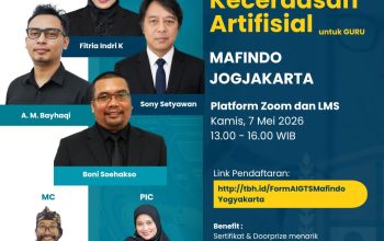 Mafindo Gelar Kelas A.I Secara Daring dengan Target 10.000 Guru di Indonesia
