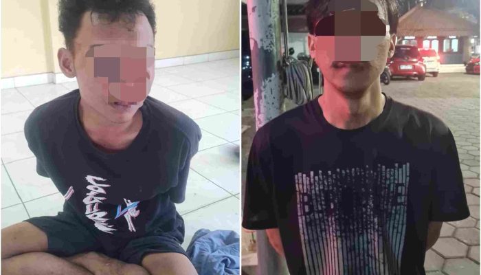 Terekam CCTV Usai Bacok Petugas TPR, Dua Pelaku Ditangkap dalam Sehari