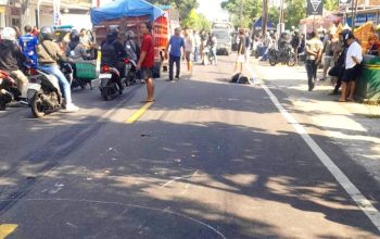 Pembonceng Motor Meninggal Terlindas Truk Setelah Vario Tabrak Beat di Semanu