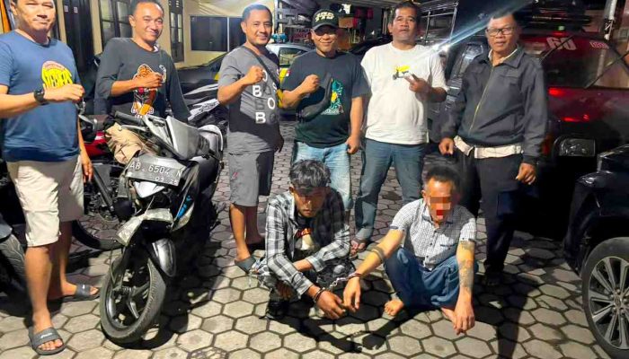 Motor Mahasiswa Hilang dari Teras Kontrakan, Dua Pelaku Ditangkap Berkat CCTV