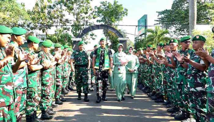Kunjungi Kodim 0730/Gunungkidul, Danrem 072/Pamungkas Ingatkan Prajurit dan Persit soal Kesehatan dan Media Sosial