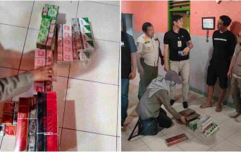 Ribuan Rokok Ilegal Disita di Playen, Total Temuan di Gunungkidul Capai 159.060 Batang