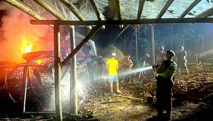 Kebakaran Hanguskan Pabrik Kopra di Patuk, 160 Ton Kopra Ikut Terbakar