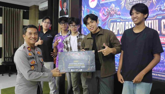 Turnamen Mobile Legends Kapolres Bantul Cup 2026 Berakhir, Shorttrim Keluar sebagai Juara