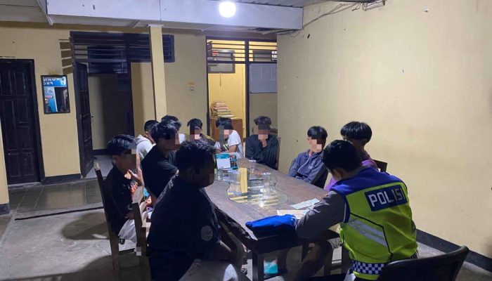 Video Motor Zig-zag dan Gesek Standar di Dlingo Viral, 11 Remaja Diamankan Polisi