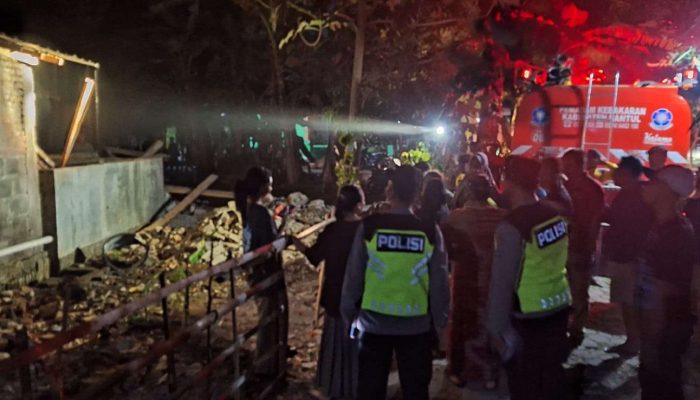 Kebakaran di Pandak Bantul Berawal dari Tungku Masih Menyala, Dapur Hangus