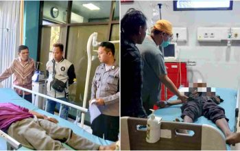 Diduga Tak Sempat Mengerem, Pengendara Honda Supra Tabrak Honda Beat di JJLS Saptosari