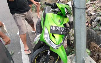 Motor Tabrak Pembatas Jalan di Mulo, Pembonceng Alami Patah Tulang Paha