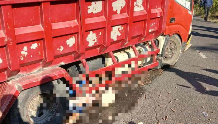 Dump Truck Gagal Oper Gigi, Mundur Tak Terkendali hingga Tewaskan Pengendara Motor di Semanu