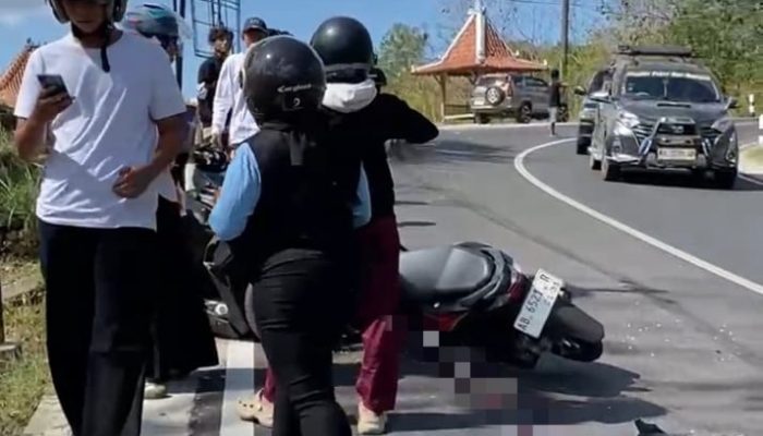 Tabrakan di Tikungan Jalan Semin-Karangmojo, Satu Pelajar Dirawat Akibat Cedera Kepala Berat
