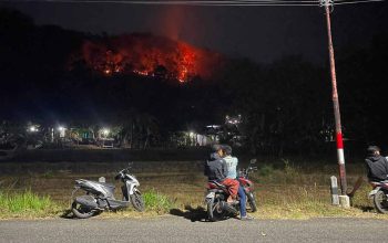 8 Hektare Lahan di Imogiri Terbakar, Api Muncul di Delapan Titik