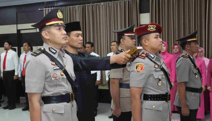 Dua Jabatan Strategis di Polres Bantul Berganti, Kapolres Sampaikan Pesan Khusus kepada Pejabat Baru