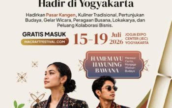 INACRAFT 2026 Hadir dengan Tema “Hamemayu Hayuning Bawana” di Yogyakarta