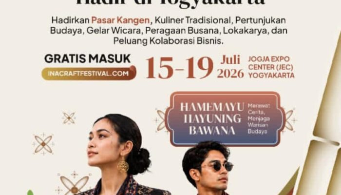 INACRAFT 2026 Hadir dengan Tema “Hamemayu Hayuning Bawana” di Yogyakarta