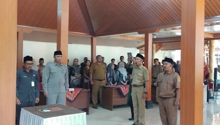 Resmi Dilantik, Anggit Galih Pribadi dan Arif Prabowo Jadi Dukuh di Kalurahan Semugih