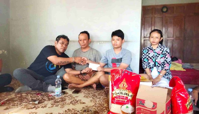 Ra’Nggagas Solidarity Bantu Anggota Korban Kecelakaan, Totok Gogon: Solidaritas Harus Jadi Tindakan Nyata