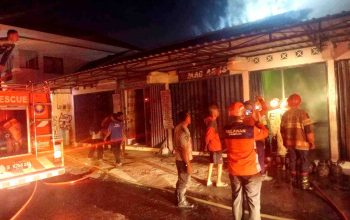 Kios LPG dan Warung Nasi Rames di Kotagede Yogyakarta Terbakar, 54 Tabung Gas Ludes