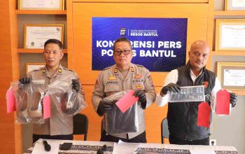 Curi Motor Petani di Srandakan, 2 Pria Ditangkap, Salah Satunya Akui Beraksi di 9 Lokasi