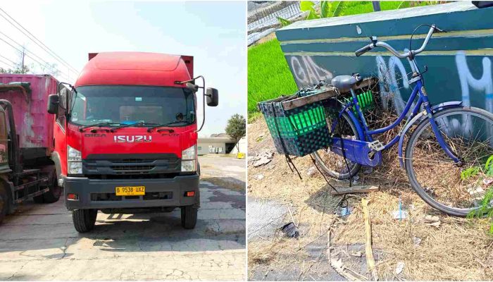 Pesepeda Meninggal Terlindas Truk Box Saat Hendak Menyalip di Jembatan Miri Bantul