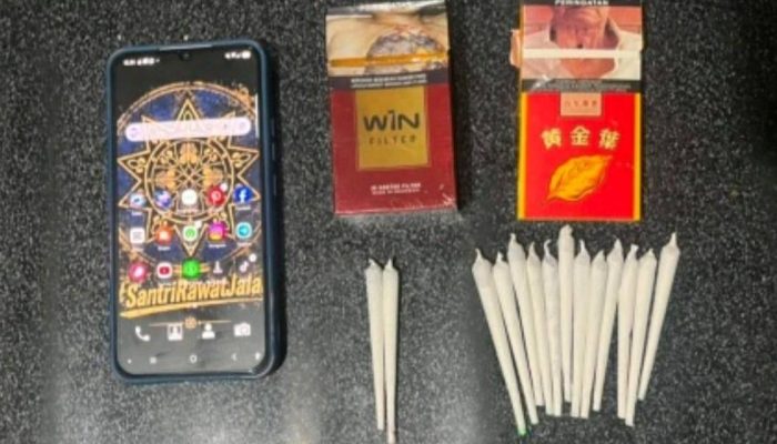 Terungkap, Pria di Sewon Bantul Beli Ganja Rp600.000, Polisi Sita 14 Lintingan