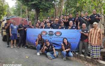 FKJR Salurkan Bantuan Air Bersih di 4 Lokasi, Ini Pesan Kusnanto