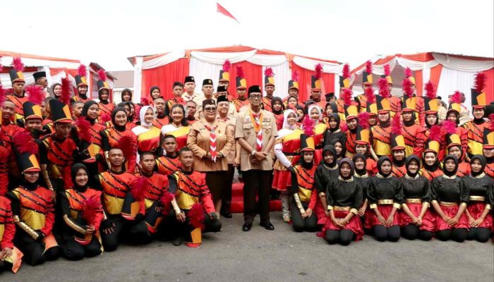 Sri Sultan HB X Pimpin Apel Hari Pramuka ke-65 di Gunungkidul, Tekankan Swasembada Pangan