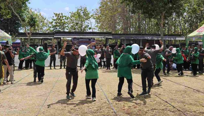 Semarak HUT ke-81 RI, Kodim 0730/Gunungkidul Gelar Lomba 17-an