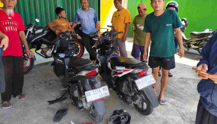 Dua Honda Beat Tabrakan di Jalan Manthos Playen, 1 Orang Meninggal