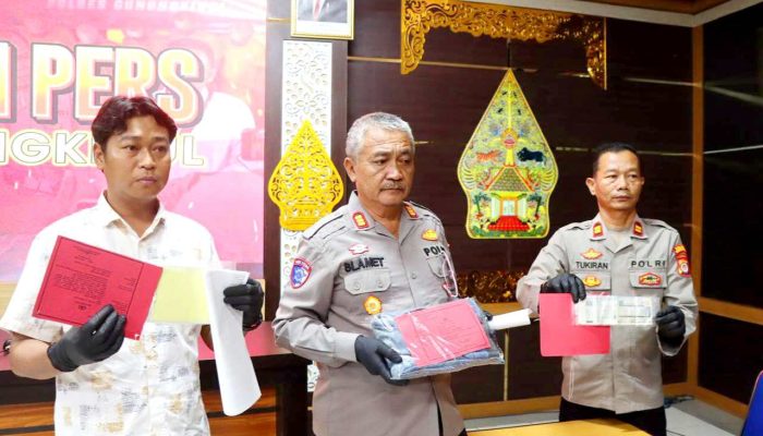 Kunci Masih Tertancap, Honda Beat Warga Paliyan Digondol Maling, 2 Pelaku Ditangkap