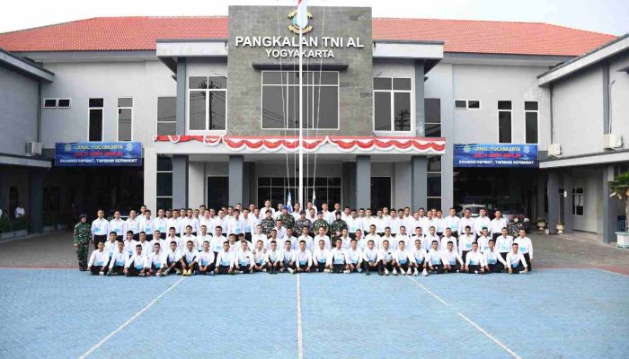 101 Casis Caba Pria TNI AL dari Yogyakarta Berangkat ke Surabaya, Danlanal: Perjuangan Belum Selesai