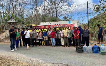 STAK DIY Salurkan 40 Tangki Air Bersih ke Gedangsari, Ngawen, dan Tepus