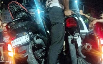 Dua Pengendara Motor Meninggal Dunia dalam Tabrakan di Jalan Judodiningrat Siraman
