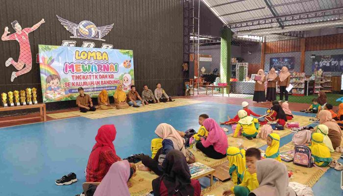 125 Anak Ikuti Lomba Mewarnai TK dan KB se-Kalurahan Bandung Gunungkidul