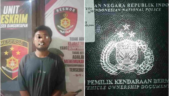 Pria Asal Sampang Diamankan Polisi karena Diduga Gelapkan Motor Mahasiswa di Bantul