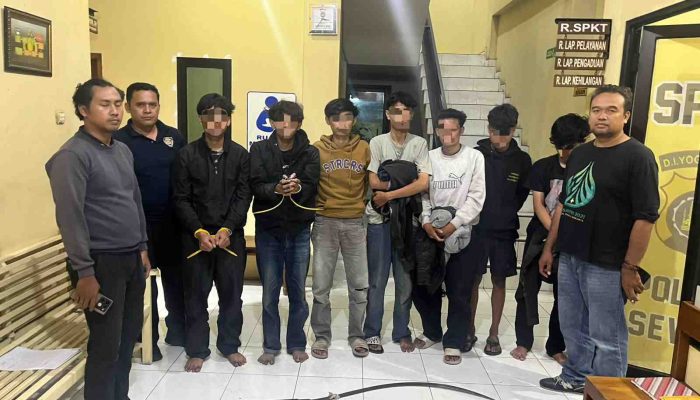 Tujuh Remaja Hendak Tawuran di Ring Road Selatan Bantul, Polisi Sita Celurit 1,4 Meter