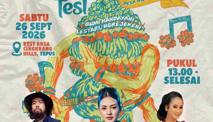 Gunungkidul Tourism Fest 2026 Digelar di Desa Wisata Tepus, Angkat Tema Lestari dan Ngrejekeni