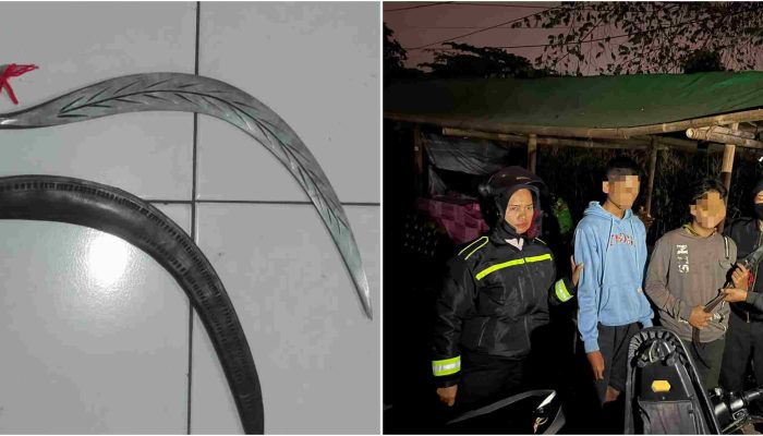 Bawa Clurit Saat Naik Motor, 2 Pelajar di Bantul Diamankan Polisi