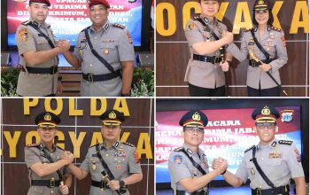 Polda DIY Mutasi 4 Pejabat, Dirreskrimum hingga Kapolres Gunungkidul Berganti