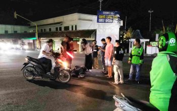 Kecelakaan di Simpang Empat RSUD Wonosari, Pemotor Patah Tulang Kaki