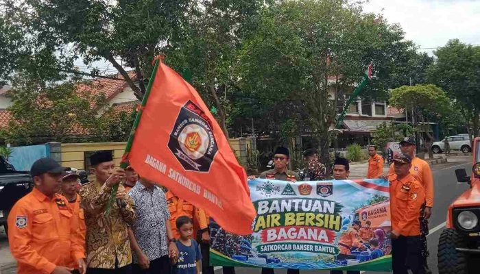 Bagana Bantul Salurkan 250.000 Liter Air Bersih ke 21 Titik Terdampak Kekeringan