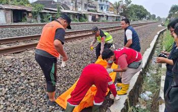 Masinis Sudah Bunyikan Peringatan, Pria 21 Tahun Tertemper Kereta Api di Bantul