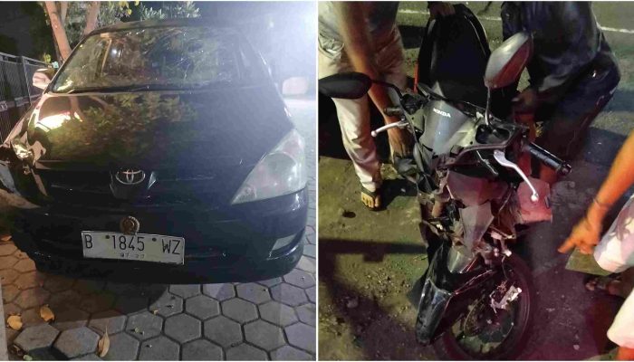 Diduga Terobos Marka Jalan, Innova Tabrak Honda Beat hingga Pengendara Meninggal Dunia di Lokasi