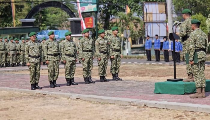 47 Anggota Kodim 0730/Gunungkidul Naik Pangkat, Dandim Pimpin Upacara